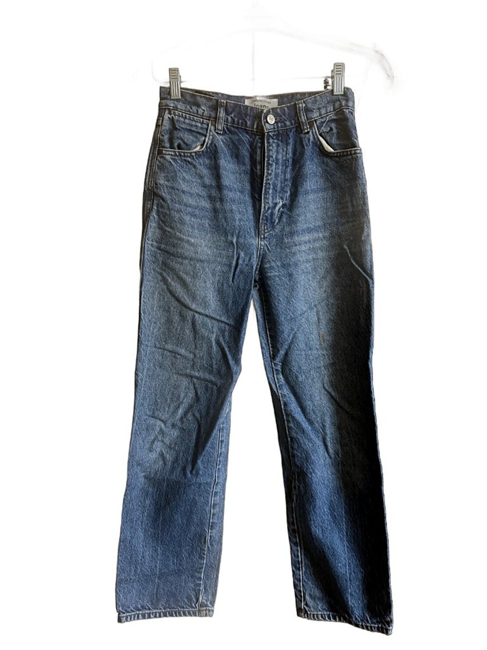 Reformation Medium Wash Straight Leg Jeans Size 26